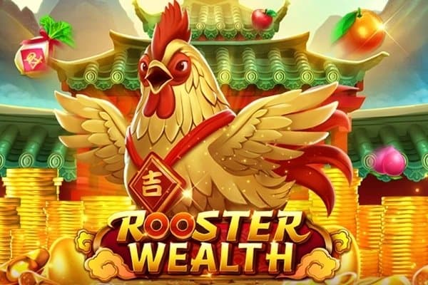 Rooster Wealth slot game by Vivid Gaming