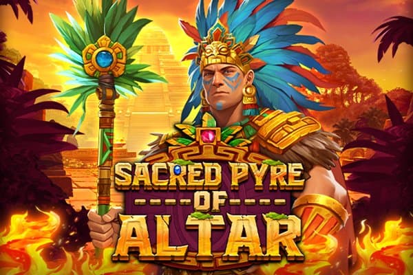 Sacred Pyre of Altar slot game by Vivid Gaming