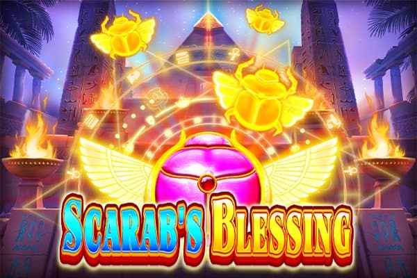 Scarab's Blessing slot game by Vivid Gaming