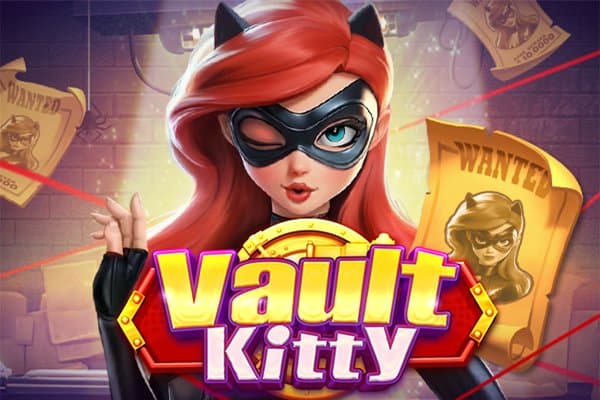 Vault Kitty slot game by Vivid Gaming