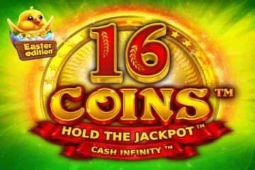 16 Coins Easter Edition slot game by Wazdan
