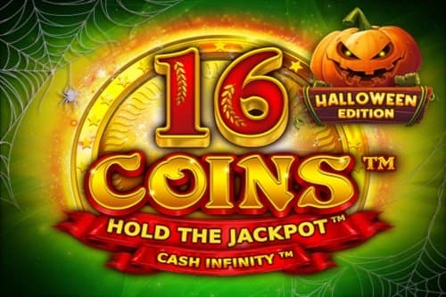 16 Coins Halloween Edition slot game by Wazdan