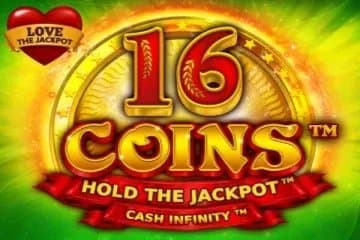 16 Coins Love the Jackpot slot game by Wazdan