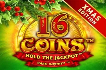 16 Coins Xmas slot game by Wazdan