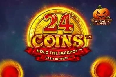 24 Coins Halloween Jackpots slot game by Wazdan