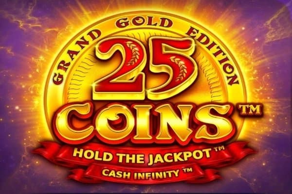 25 Coins Grand Gold Edition slot game by Wazdan