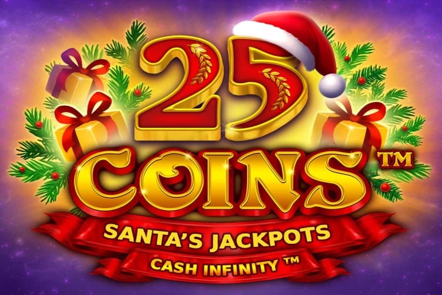 25 Coins Santa's Jackpots slot game by Wazdan