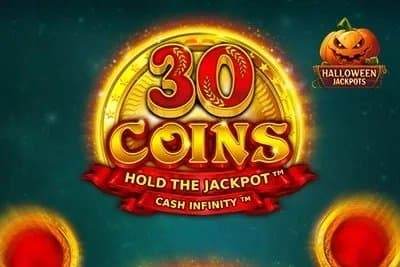 30 Coins Halloween Jackpots slot game by Wazdan