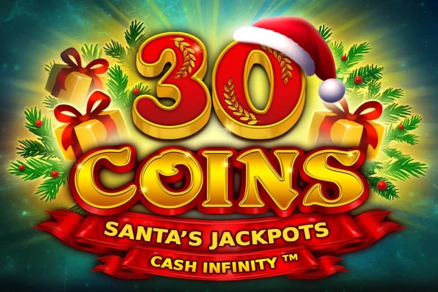 30 Coins Santa's Jackpots slot game by Wazdan