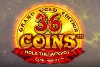 36 Coins Grand Gold Edition slot game by Wazdan