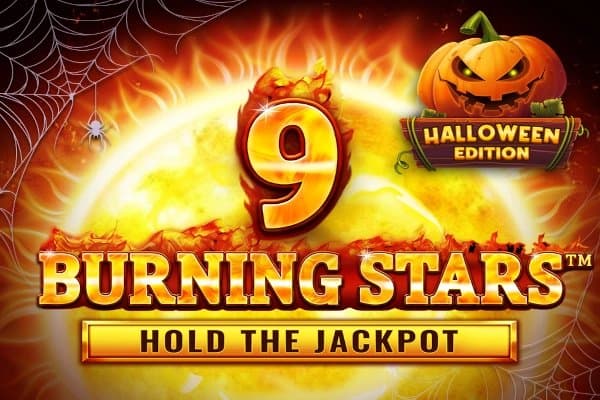 9 Burning Stars Halloween Edition slot game by Wazdan