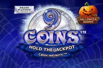 9 Coins Grand Platinum Edition Halloween Jackpot slot game by Wazdan