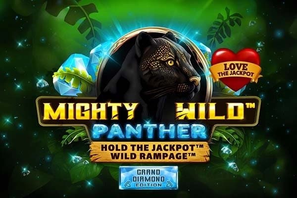 Mighty Wild: Panther Grand Diamond Edition - Love The Jackpot slot game by Wazdan