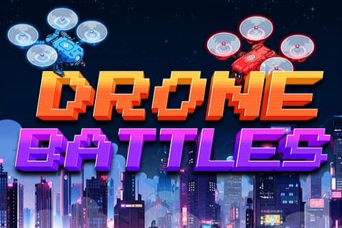 Drone Battles slot game by Wild Gaming