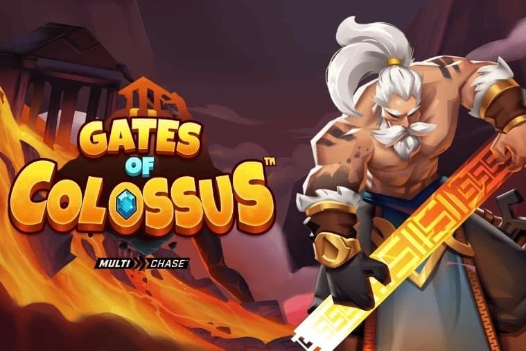 Gates of Colossus MultiChase slot game by Wishbone