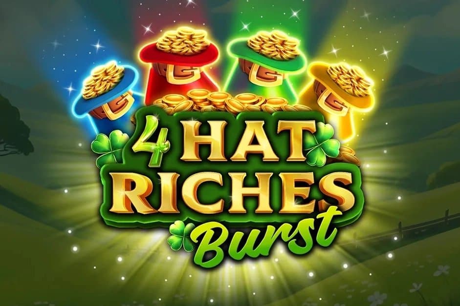 4 Hat Riches Burst slot game by Wizard Games