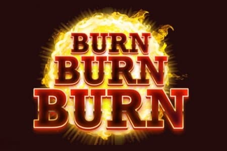 Burn Burn Burn slot game by Wizard Games