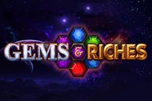 Gems & Riches slot game by Wizard Games