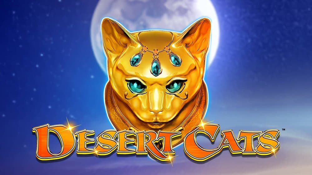 Desert Cats slot game by WMS