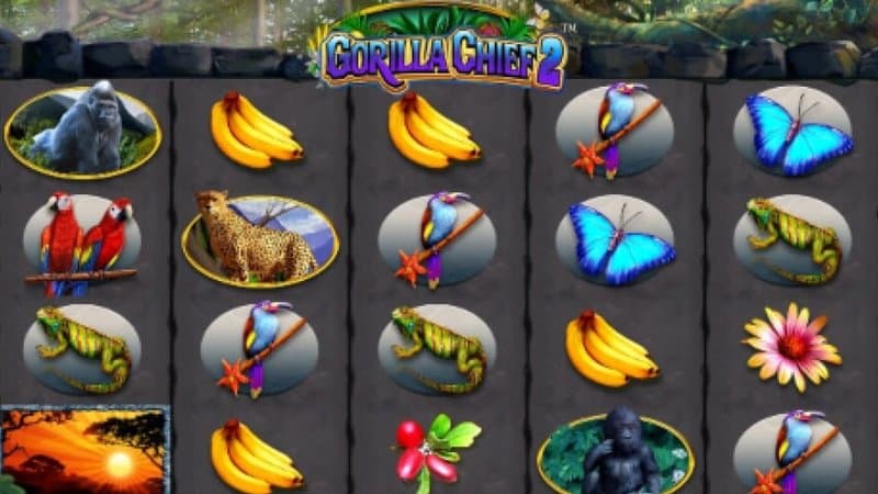 Gorilla Chief 2 slot game by WMS