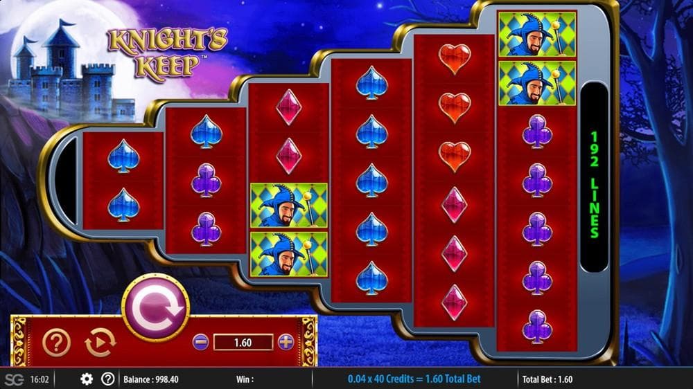 Knight's Keep slot game by WMS