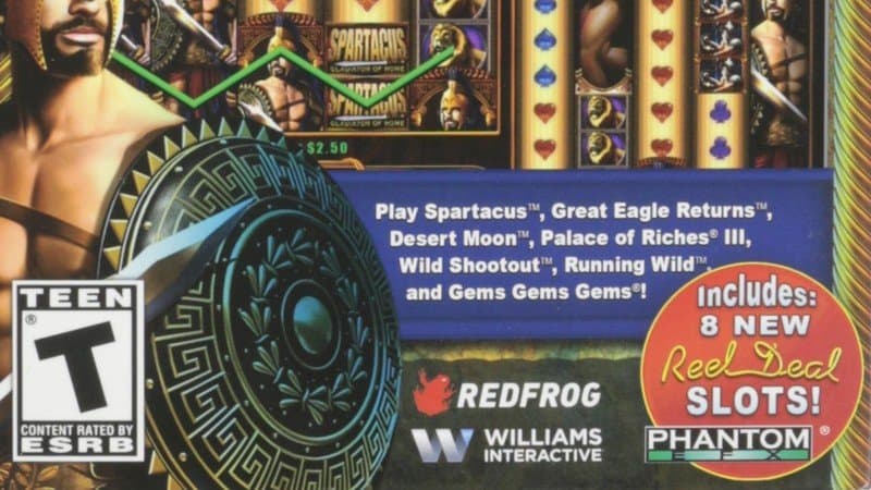 Spartacus Gladiator of Rome slot game by WMS