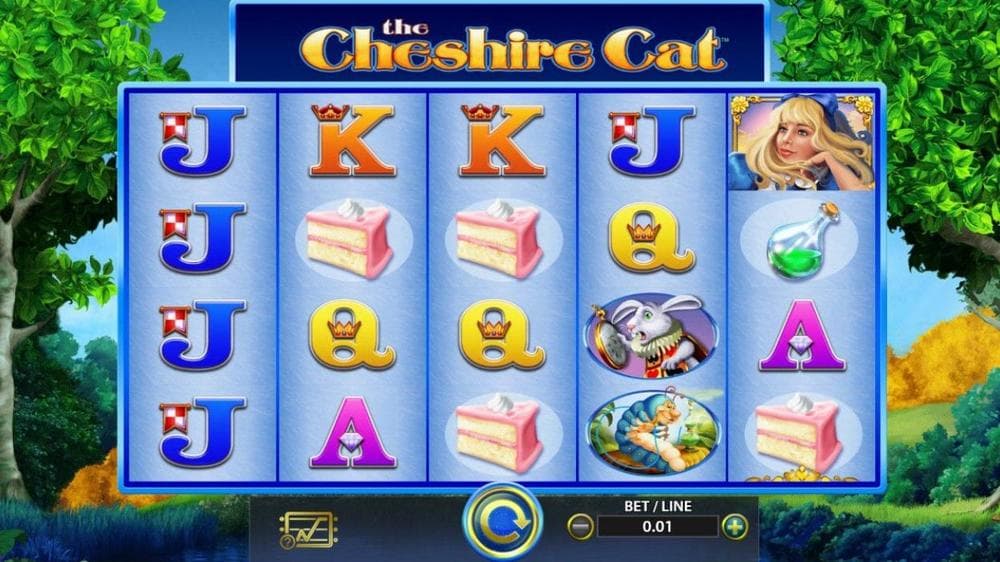 The Cheshire Cat slot game by WMS