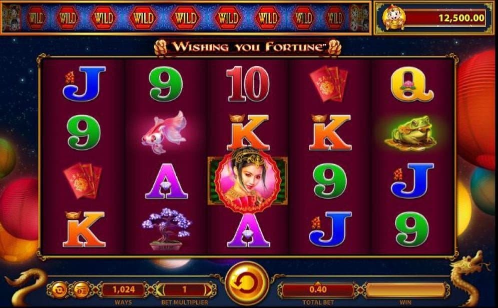 Wishing You Fortune slot game by WMS