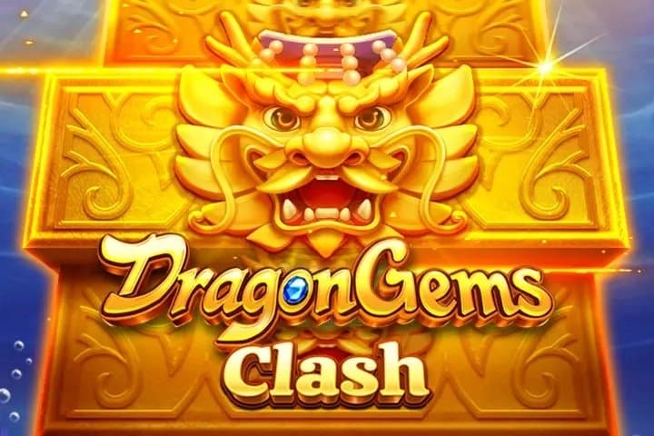 Dragon Gems Clash slot game by Yellow Bat