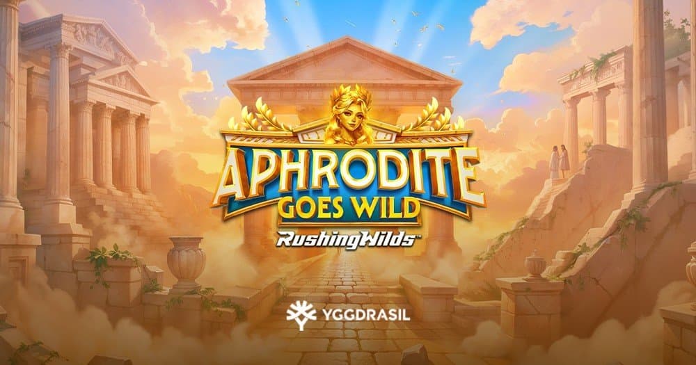 Aphrodite Goes Wild RushingWilds slot game by Yggdrasil Gaming