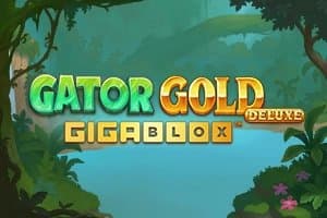 Gator Gold Deluxe Gigablox slot game by Yggdrasil Gaming