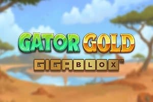 Gator Gold Gigablox slot game by Yggdrasil Gaming