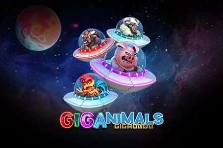 Giganimals Gigablox slot game by Yggdrasil Gaming
