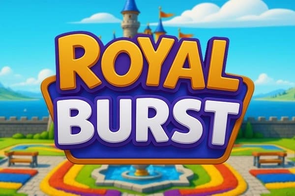 Royal Burst slot game by Yolted