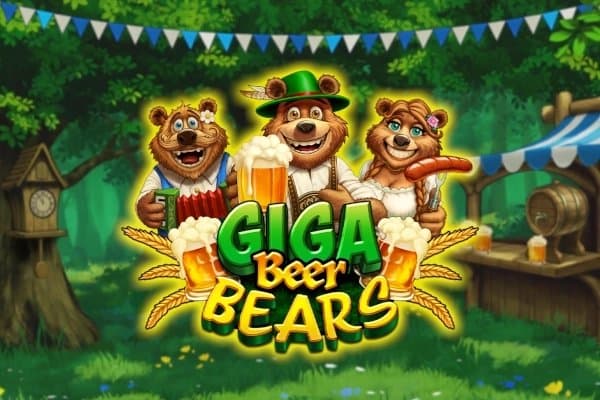 Giga Beer Bears slot game by Zeusplay