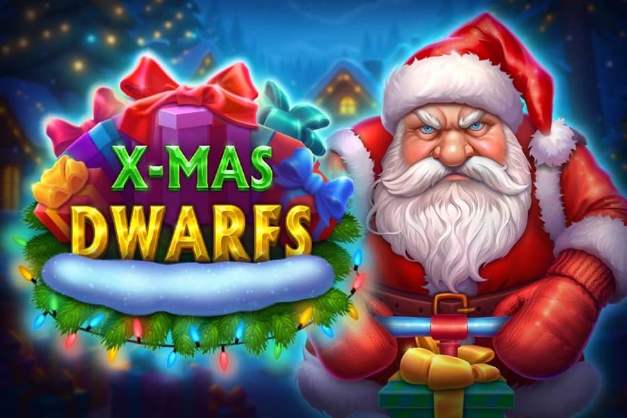 Xmas Dwarfs slot game by Zillion Games