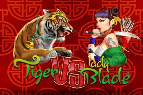 Tiger vs Lady Blade slot game by Zitro
