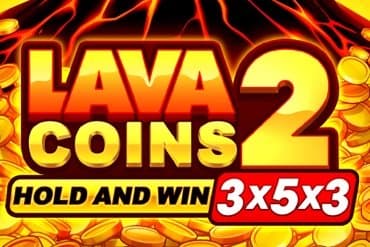 Lava Coins 2 slot game by 3 Oaks Gaming