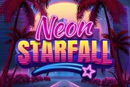 Neon Starfall slot game by AccaMAX