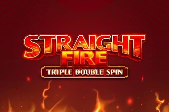 Straight Fire Triple Double Spin slot game by AGS