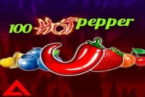 100 Hot Pepper slot game by AGT Software