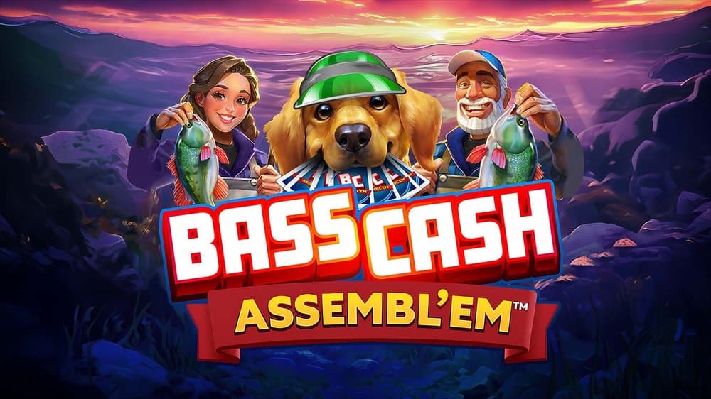 Bass Cash Assembl’Em slot game by Alchemy Gaming