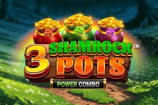 3 Shamrock Pots: Power Combo slot game by All For One Studios