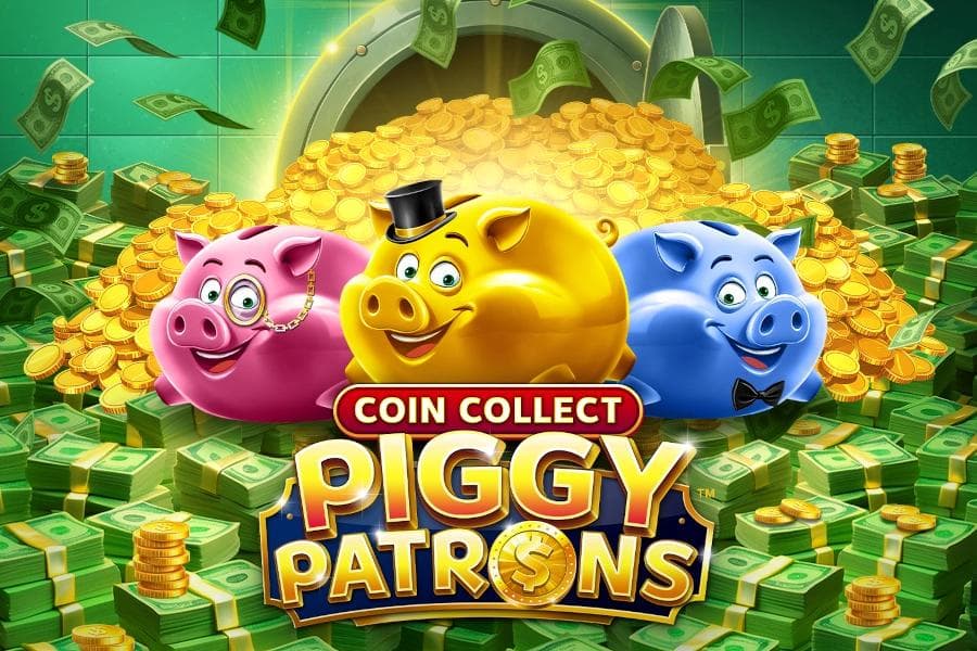 Coin Collect: Piggy Patrons slot game by All For One Studios