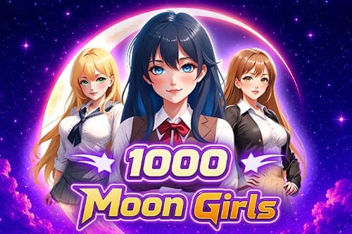 1000 Moon Girls slot game by Amigo Gaming