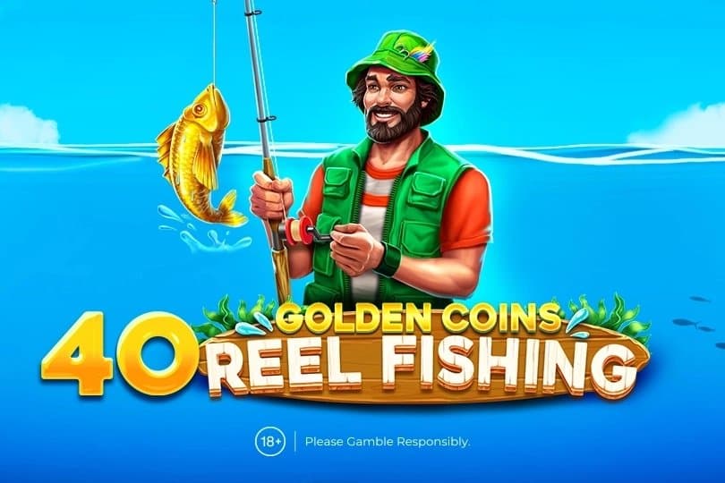 40 Golden Coins: Reel Fishing slot game by Amusnet