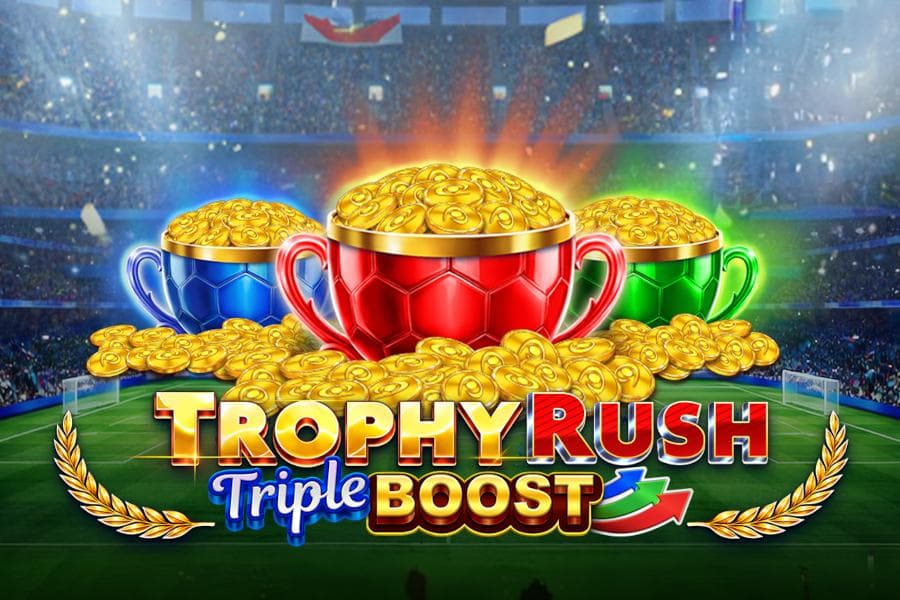Trophy Rush Triple Boost slot game by Amusnet