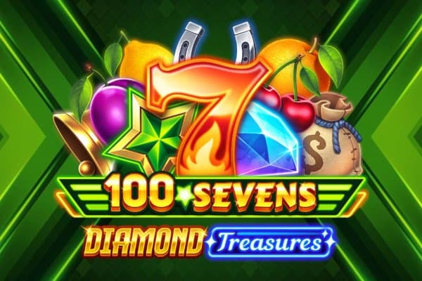 100 Sevens Diamond Treasures slot game by Apparat Gaming