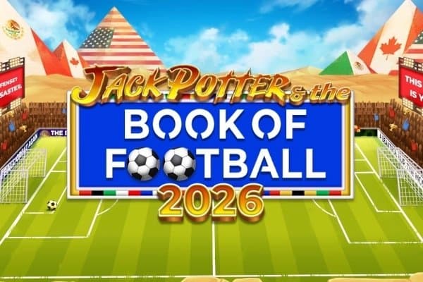 Jack Potter & The Book of Football 2026 slot game by Apparat Gaming