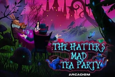The Hatter's Mad Tea Party slot game by Arcadem